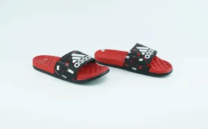 Adidas black and red Slides for men