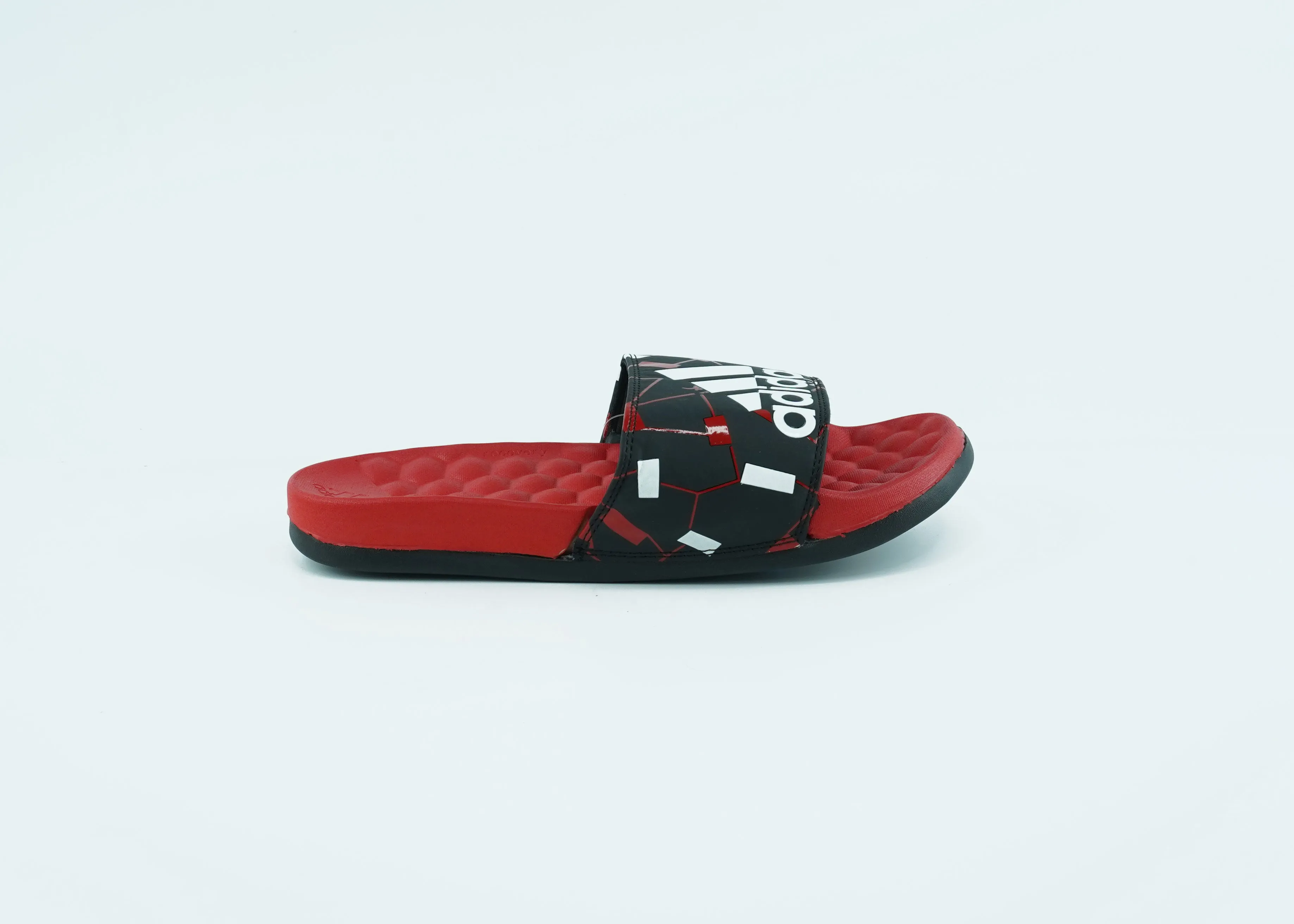 Adidas black and red Slides for men