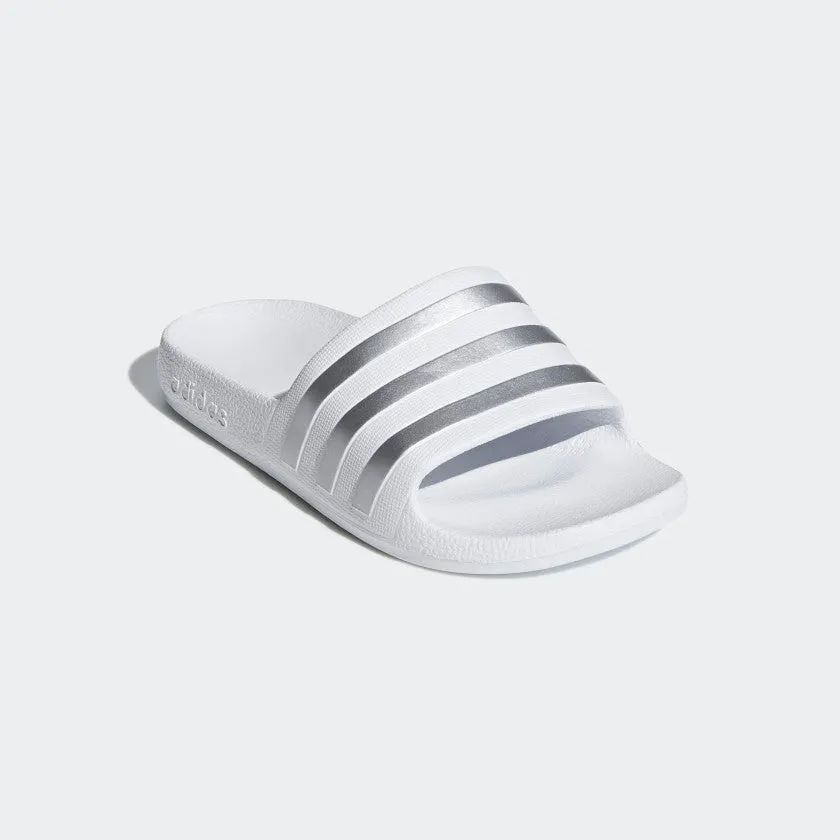 Adidas Kids Adilette Aqua Slides White F35555