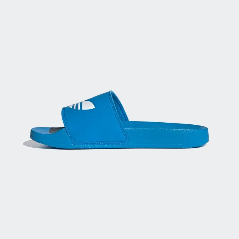 Adidas Men's Adilette Lite Slides - Bright Blue / White