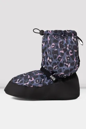 Adult Animal Print Warm Up Booties