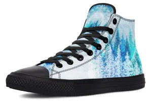 Among The Pines Mandala High Top Shoes