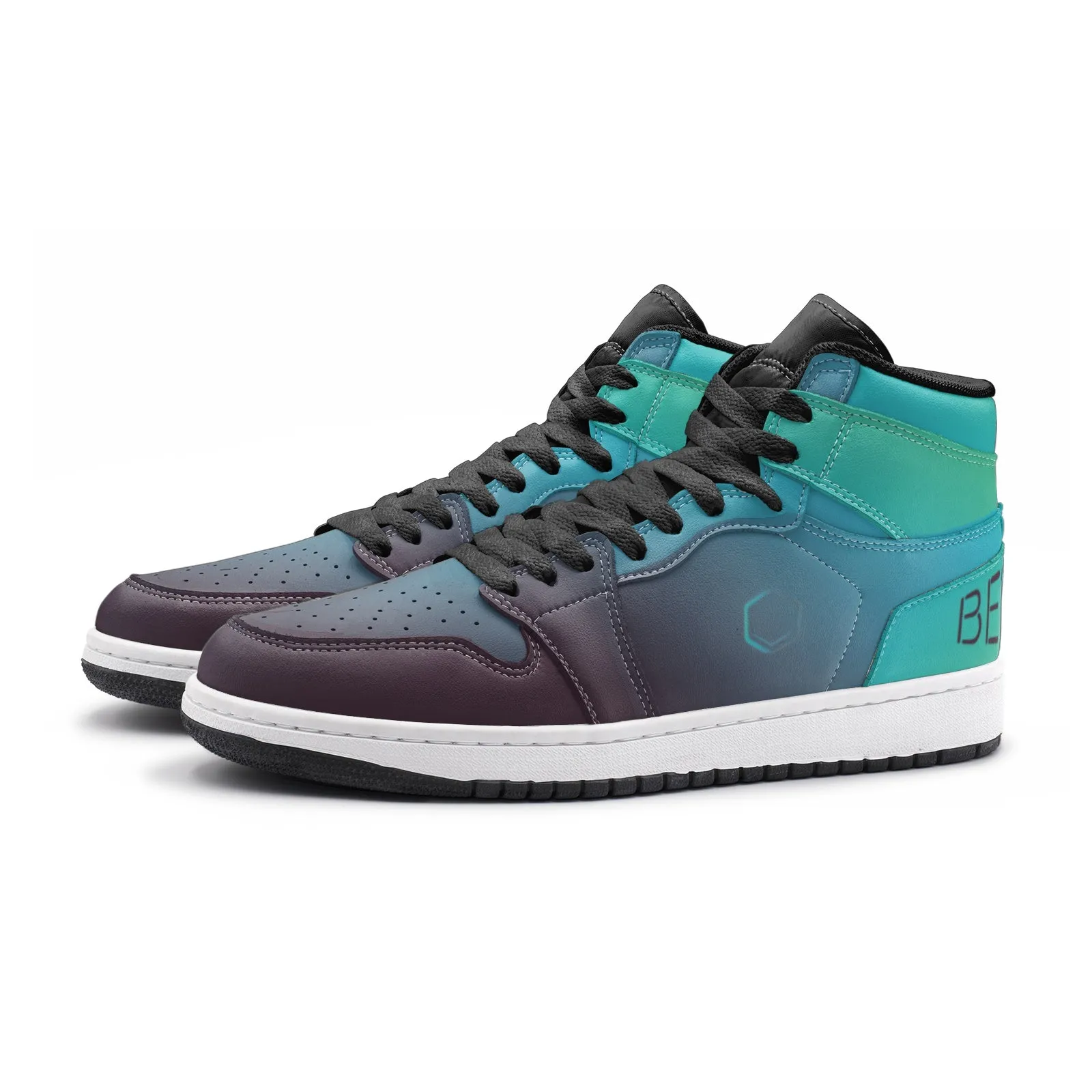 BeeHave Purple & Aqua Unisex Sneaker TR