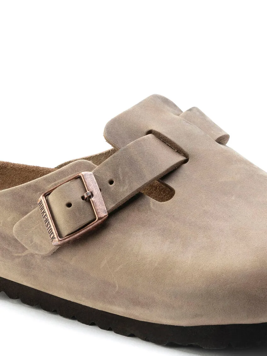 BIRKENSTOCK Boston Soft Footbed Clog: Oiled Leather