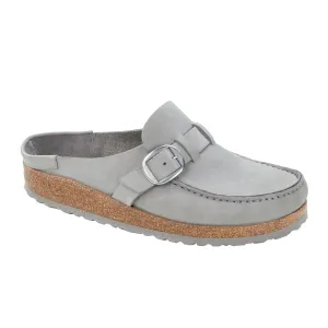 Birkenstock Buckley Narrow Clog (Women) - Dove Gray Nubuck