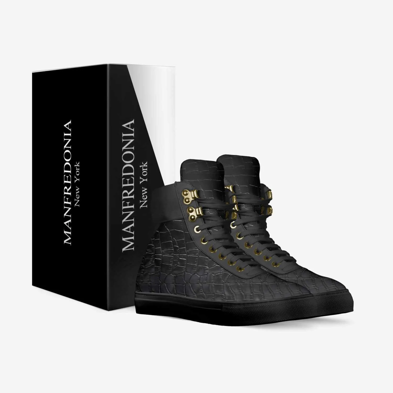 BLACK ALLIGATOR HIGHTOP