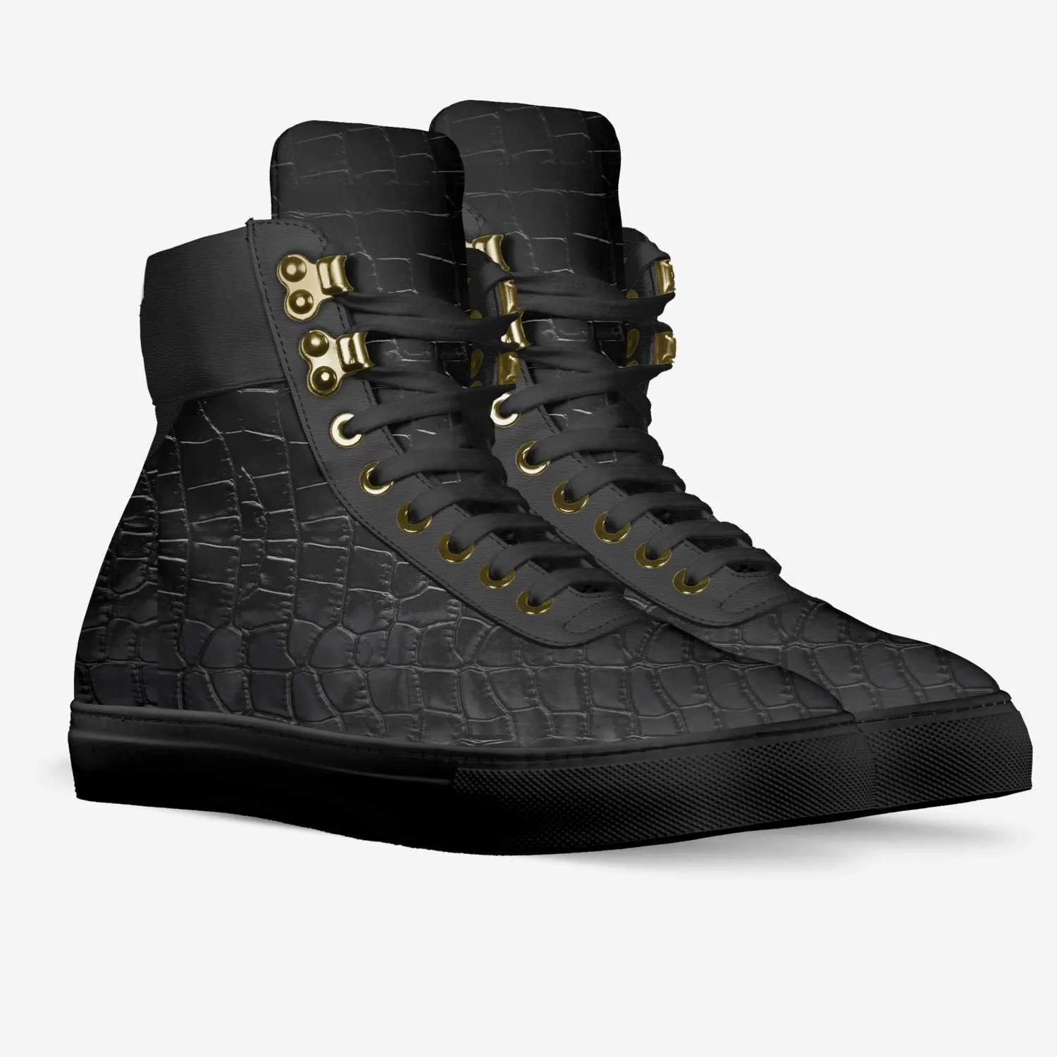 BLACK ALLIGATOR HIGHTOP