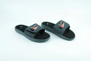 Black and Red Nike Trendy Slippers For Men