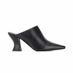 Bottega Veneta Almond Toe Leather Mules