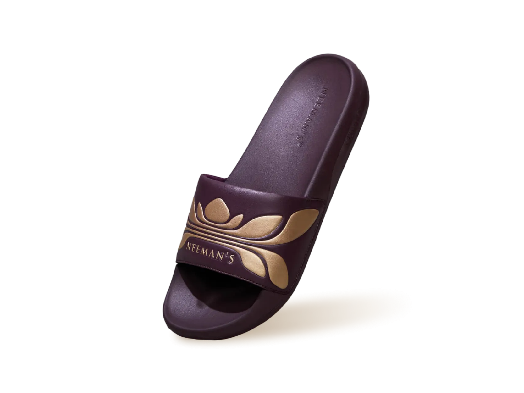 Breather Slides (Women Exclusive) : Wine-Gold