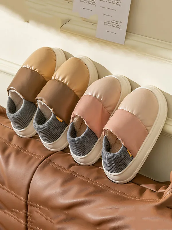 Casual Non-Slip Keep Warm Waterproof Flat Shoes