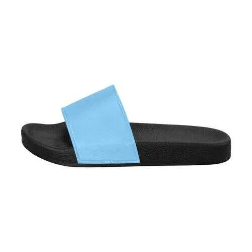 Flip-Flop Sandals, Light Blue Women's Slides