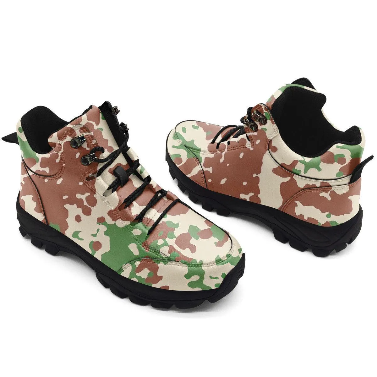 French Experiment Flecktarn Hiking Shoes