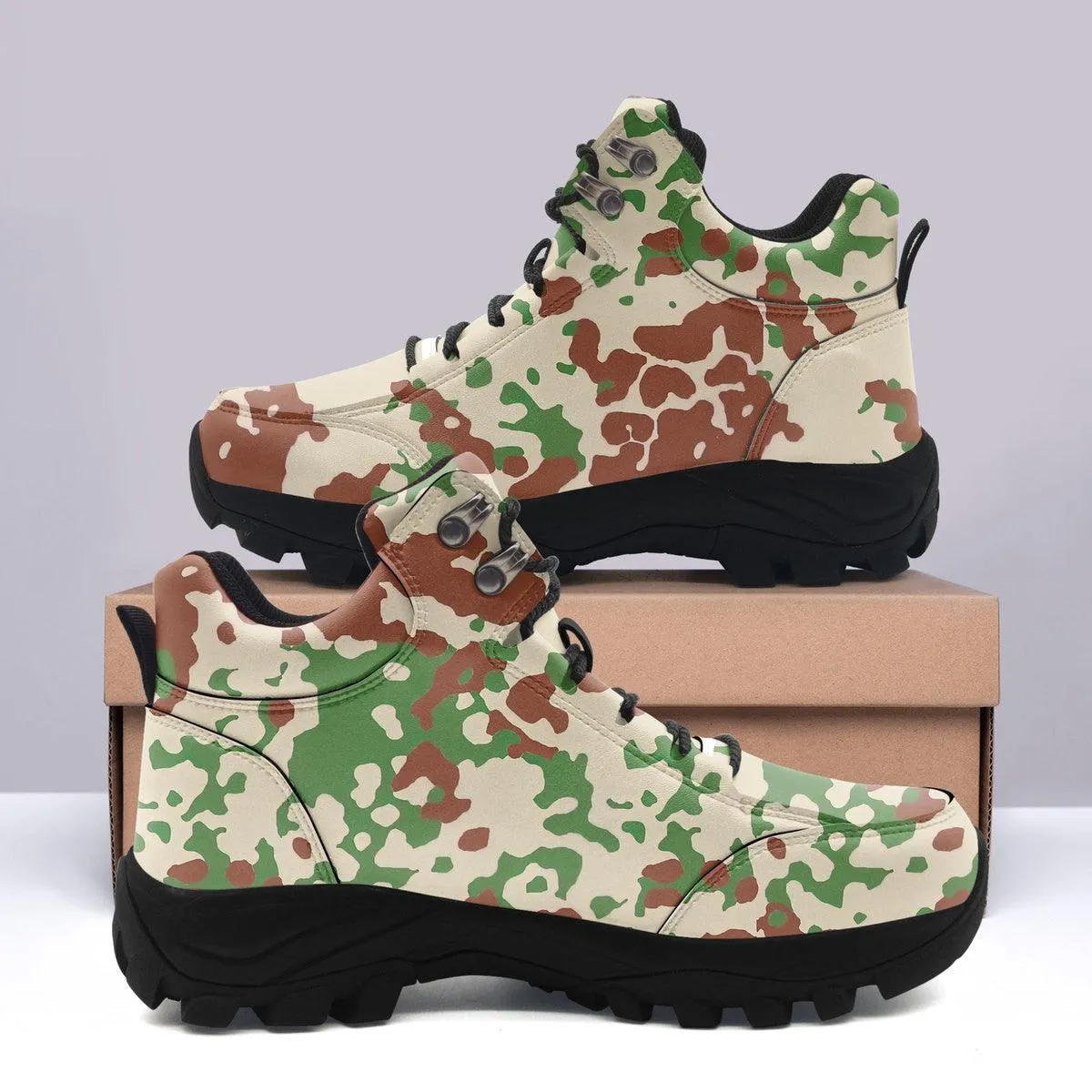 French Experiment Flecktarn Hiking Shoes