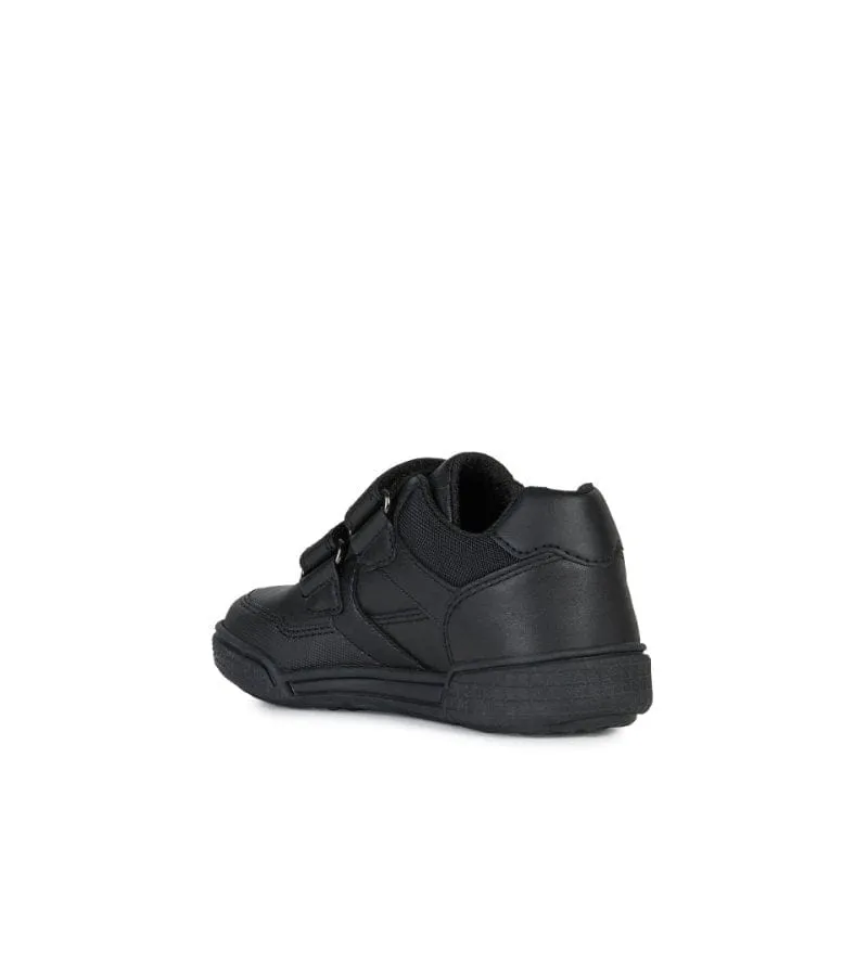 Geox Junior Boys Leather School Shoe Poseido J02BCA