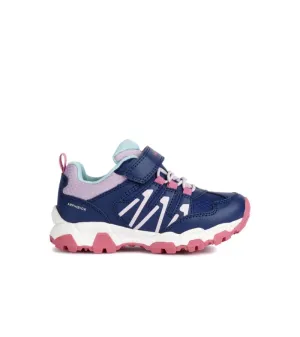 Geox Junior Girls Navy Runner Magnetar J264LA