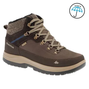 Men's Hiking Boots Mid Warm Waterproof Arpenaz