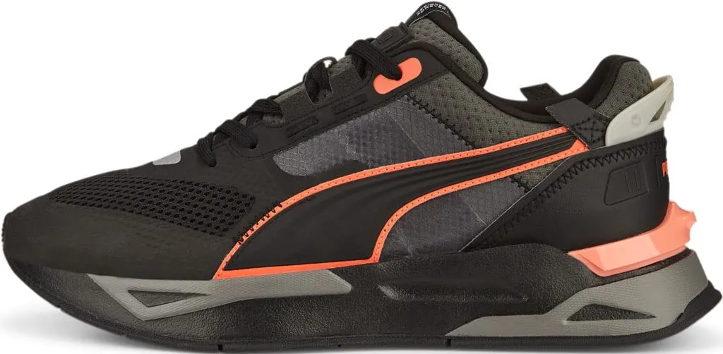 Men's Shoes PUMA MIRAGE SPORT TECH Sneakers 383107-17 DARK SHADOW / LAVA BLAST