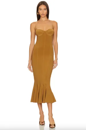 Norma Kamali - Corset Dress to Mid-Calf