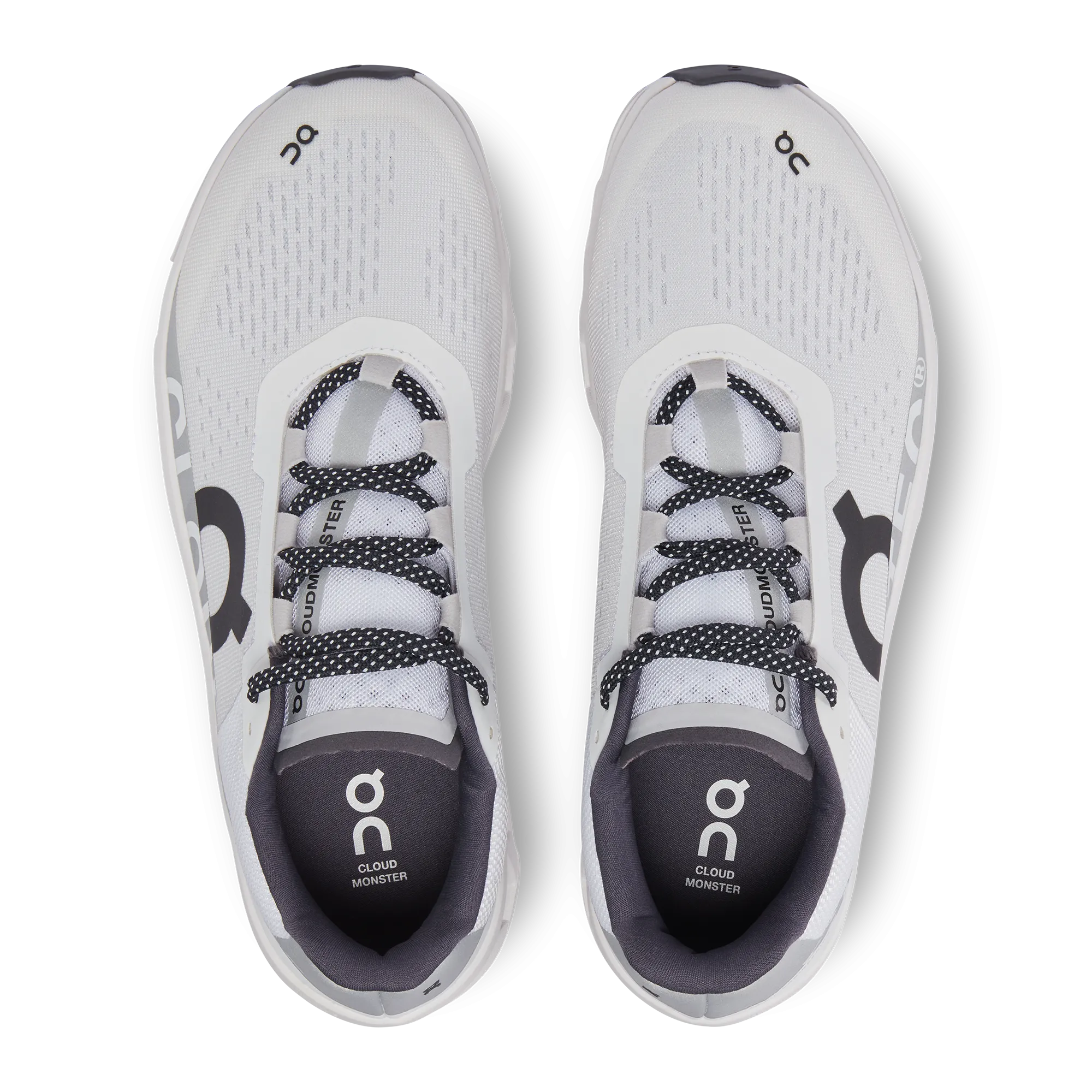 On Running Men's Cloudmonster Shoes - All White