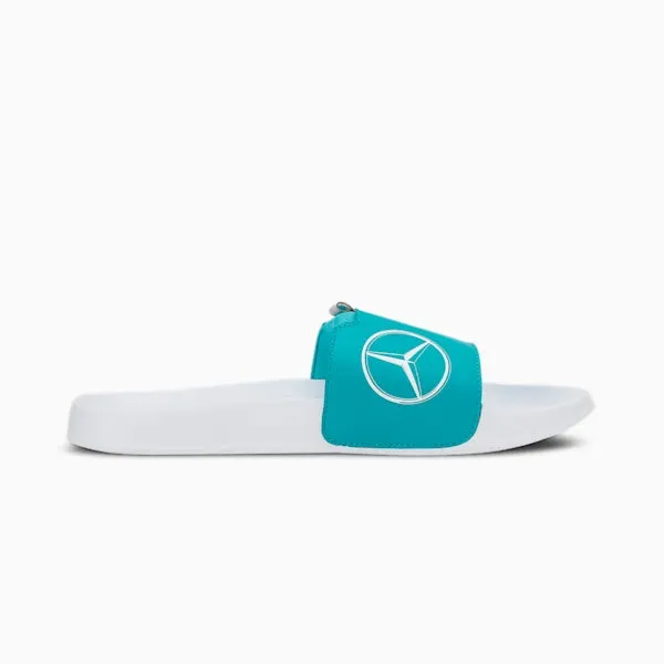 Puma Unisex Mercedes AMG Petronas F1 Leadcat 2.0 Logo Casual Slides