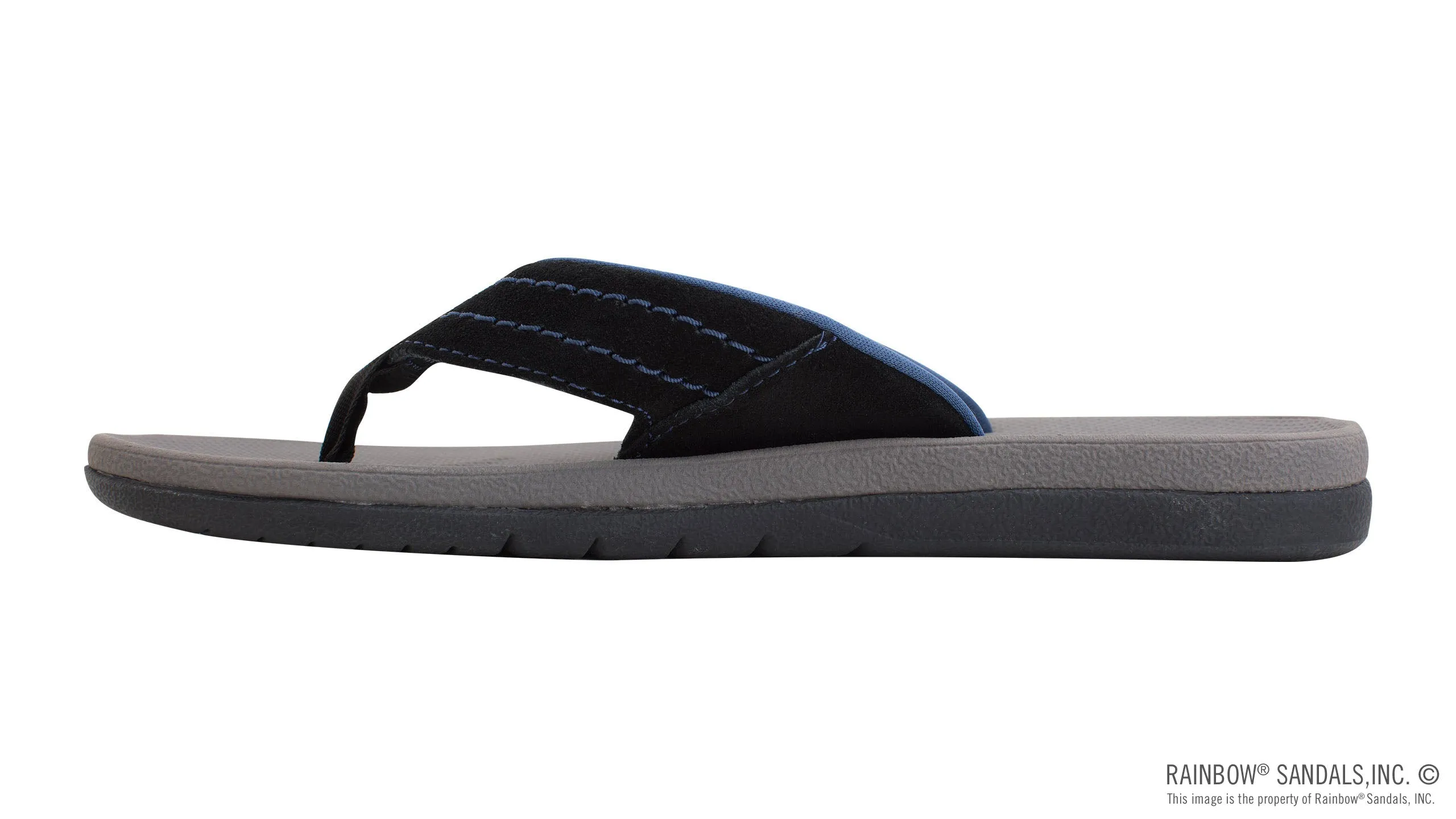 Rainbow Sandals Men's East Cape - Molded Rubber with Natural Suede Strap