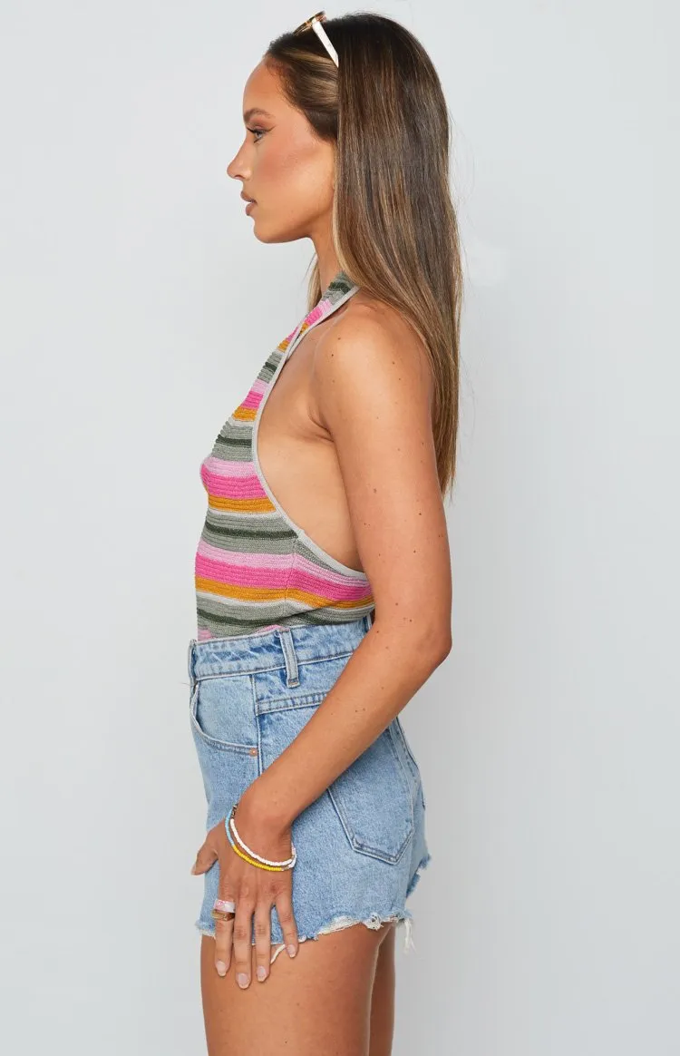 Sabre Halter Top Multi