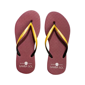 Samba Sol Women's Beach Collection Flip Flops - FSU Florida State