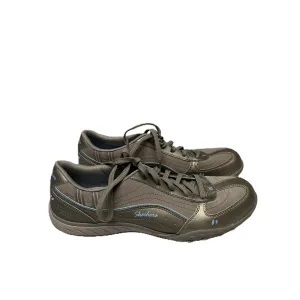 Shoes Sneakers By Skechers In Brown, Size: 9