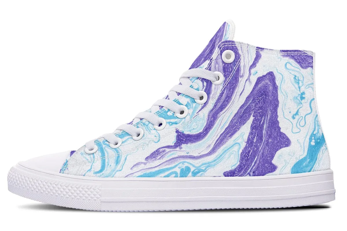 Swirls High Top Shoes