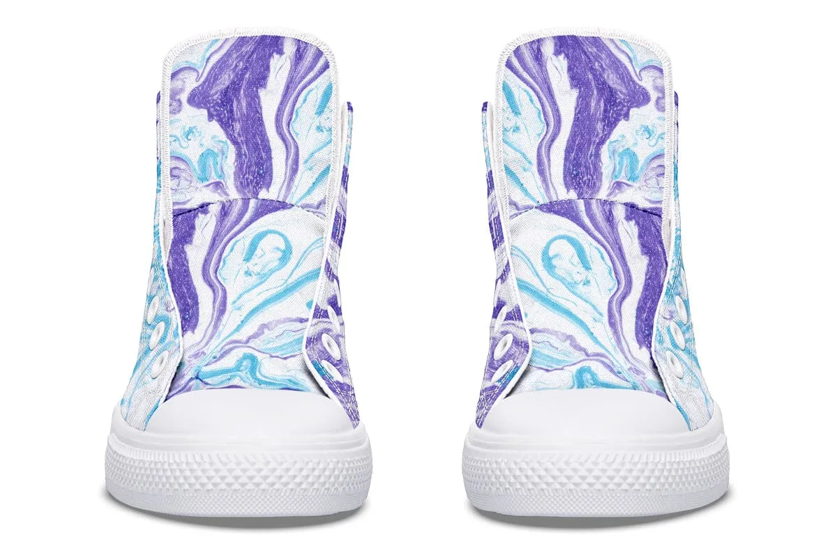 Swirls High Top Shoes