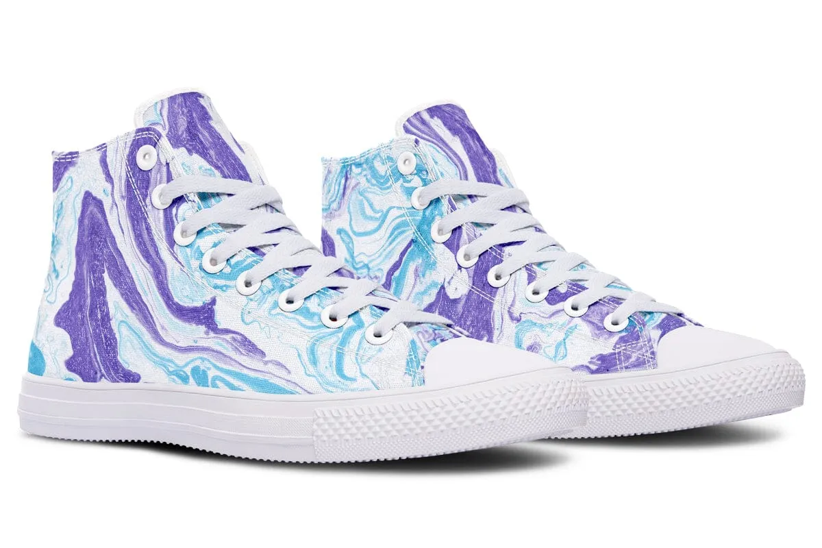 Swirls High Top Shoes