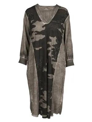 VILJA tunic dress - Statue mix