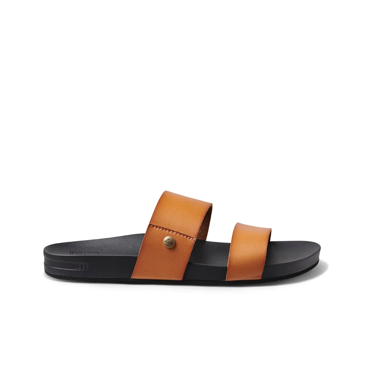 Womens Cushion Vista - Cognac Black