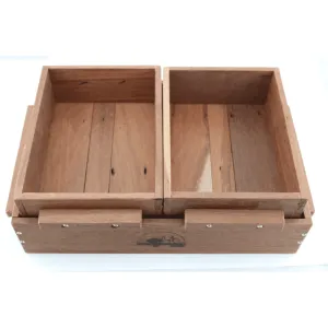 Wooden Seedling Tray - Jarrah - Vic Park Mens Shed