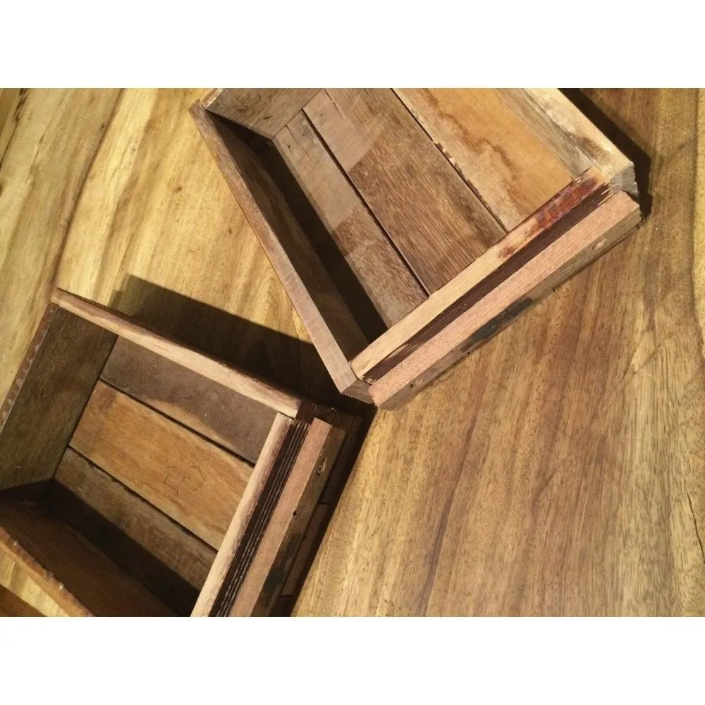 Wooden Seedling Tray - Jarrah - Vic Park Mens Shed