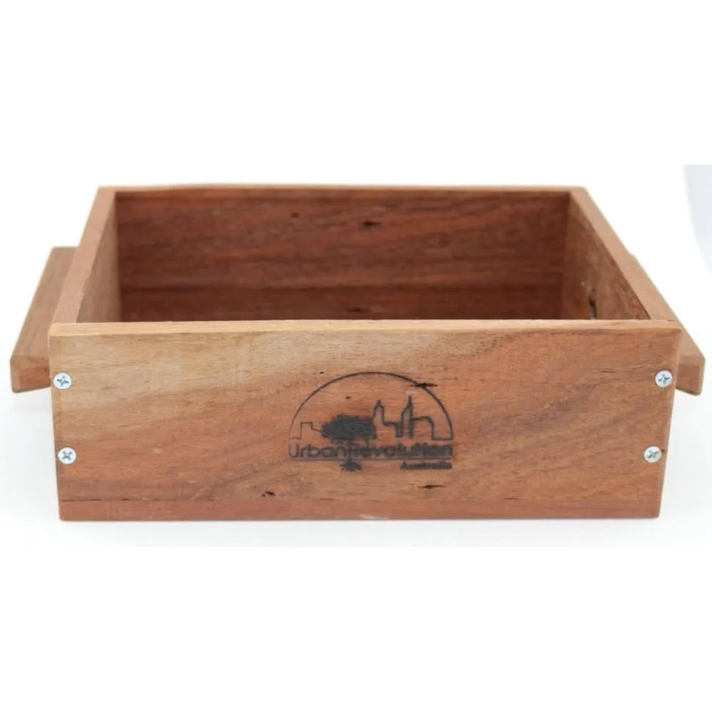 Wooden Seedling Tray - Jarrah - Vic Park Mens Shed